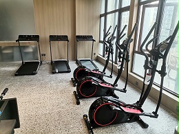 悍德森| 未来公园城销售中心 健身房配置方案